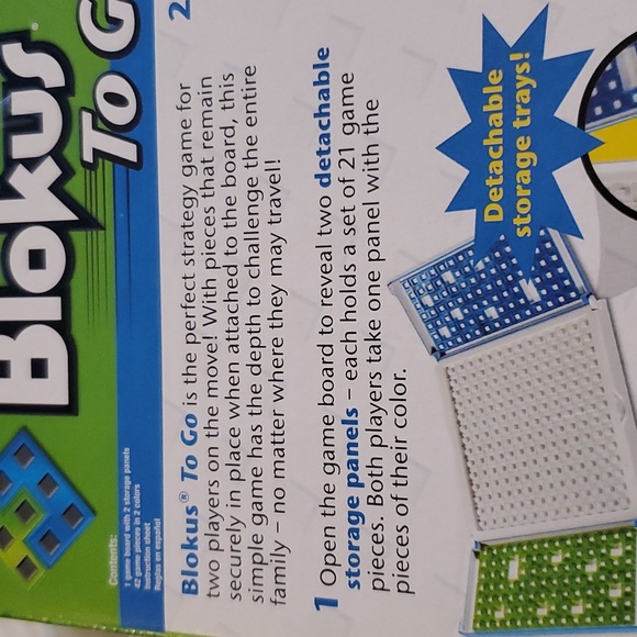 Mattel Blokus to Go! - Snap & Store Portable Strategy game - Picture 6 of 8